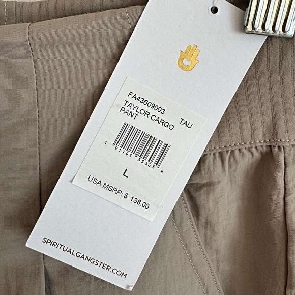 NWT SPIRITUAL GANGSTER Taylor Cargo Pant - Picture 4 of 8